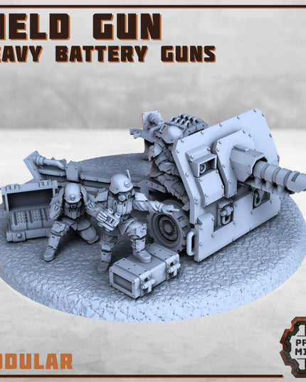 Heavy Battery Guns x3