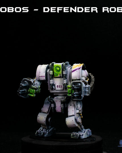 Defender Class Robots x3 (modular) - Automata Collection