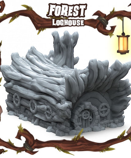 Garden Fable: Forest Log House