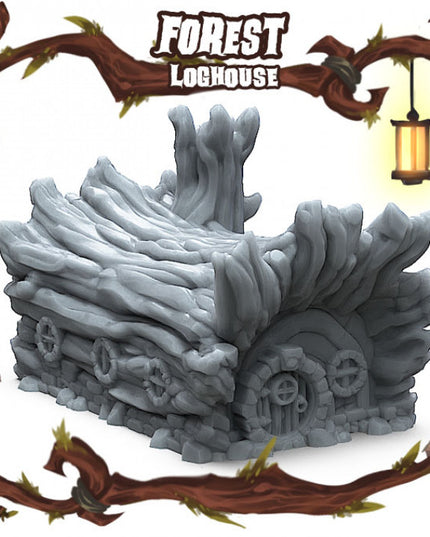 Garden Fable: Forest Log House