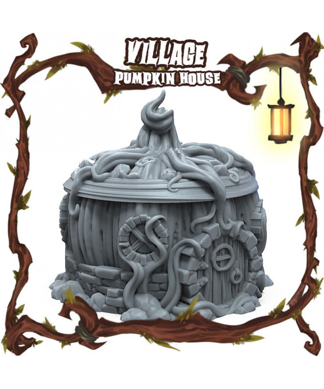 Garden Fable: Village Pumpkin House