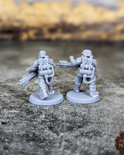 Flame Thrower Troops x2