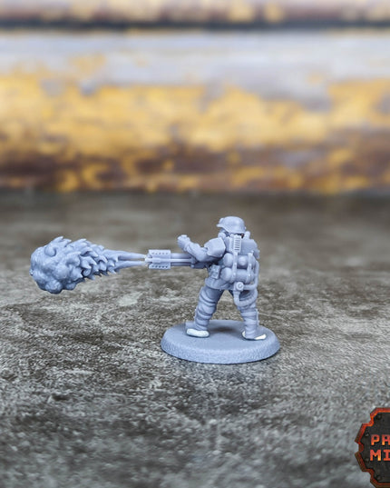 Flame Thrower Troops x2