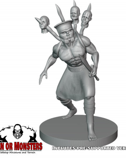Forgotten Headhunter - 1 Figures
