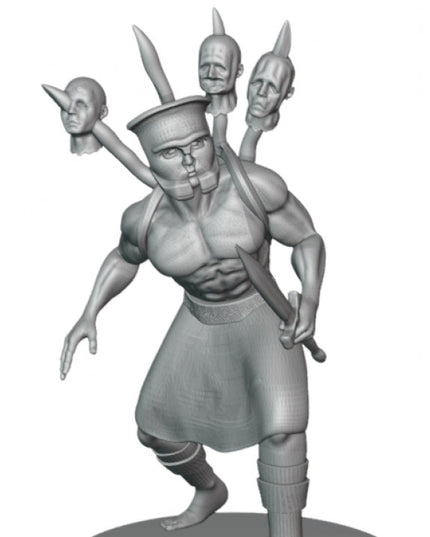 Forgotten Headhunter - 1 Figures