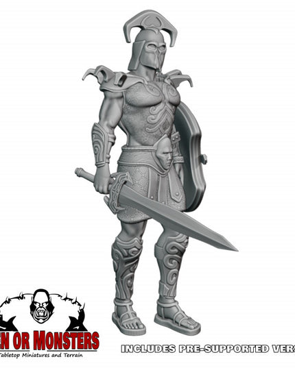 Forgotten Warrior - 1 Figure
