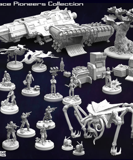 Space Pioneers Collection - explore & colonise an alien planet!