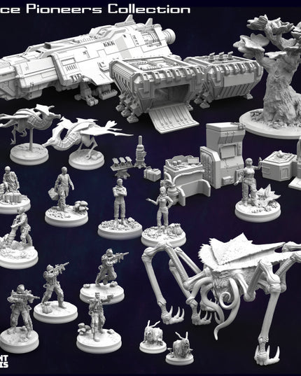 Space Pioneers Collection - explore & colonise an alien planet!