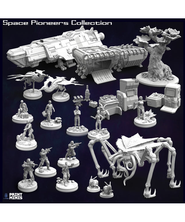 Space Pioneers Collection - explore & colonise an alien planet!