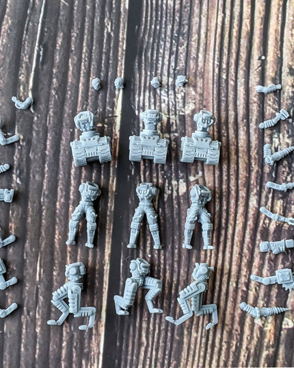 The Iron Acolytes - 28 piece modular kit - Doomsday Collection
