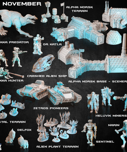 The Expedition Collection - explore and survive the icy Kaltoss Plateau!