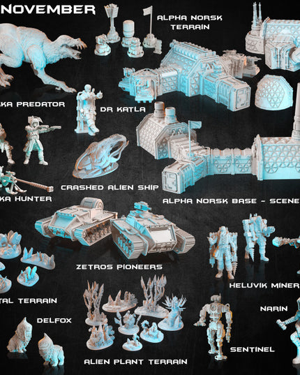 The Expedition Collection - explore and survive the icy Kaltoss Plateau!