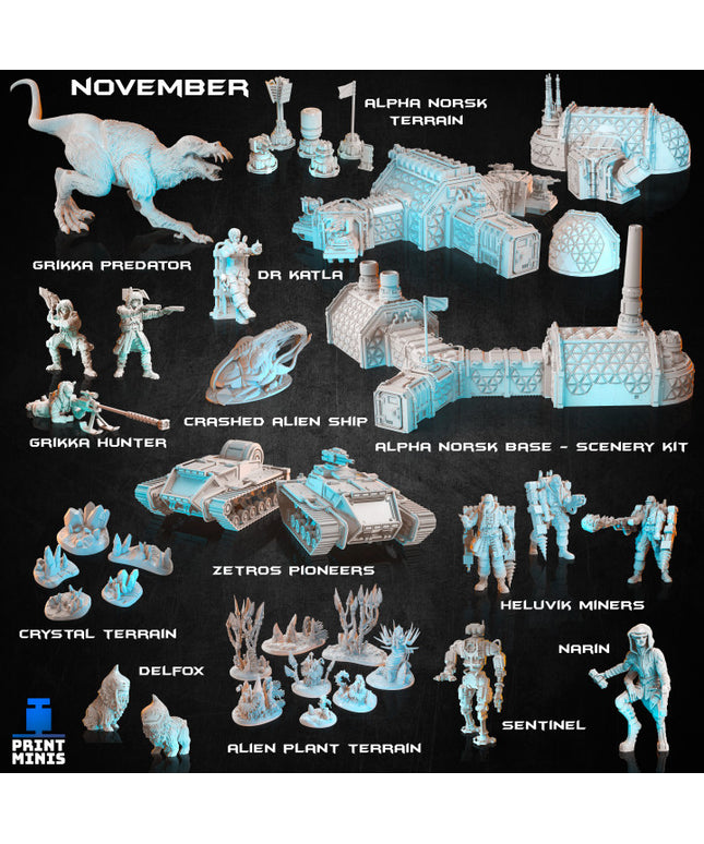 The Expedition Collection - explore and survive the icy Kaltoss Plateau!