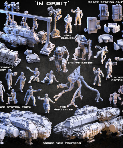 In Orbit Collection - command your crew and defend the Devana Space Station!