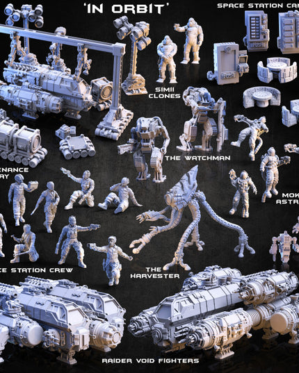 In Orbit Collection - command your crew and defend the Devana Space Station!