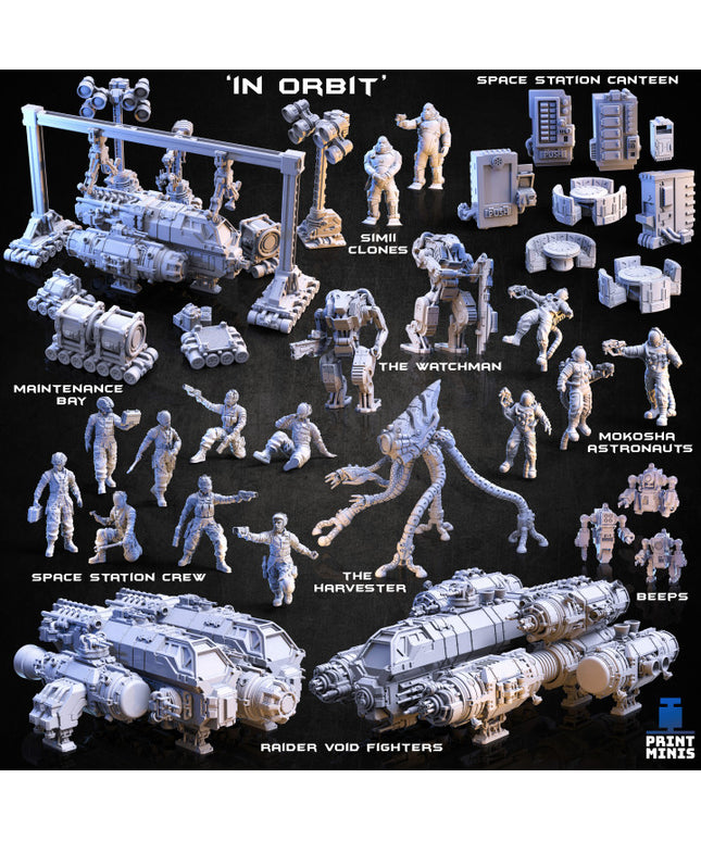 In Orbit Collection - command your crew and defend the Devana Space Station!