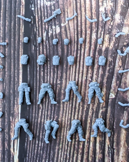 The District Army - 41 piece modular kit - Doomsday Collection