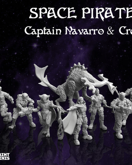 Captain Navarro Crew Pack - Space Pirates Collection