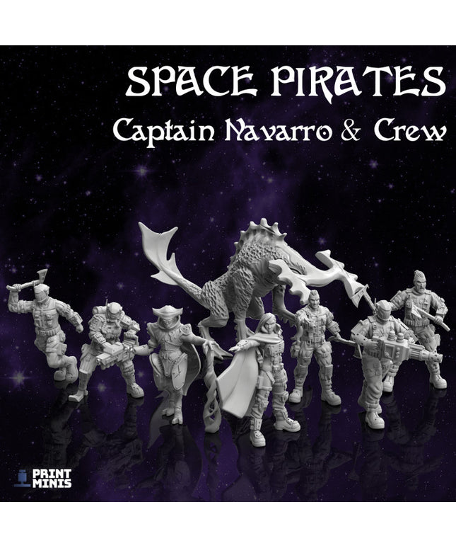 Captain Navarro Crew Pack - Space Pirates Collection