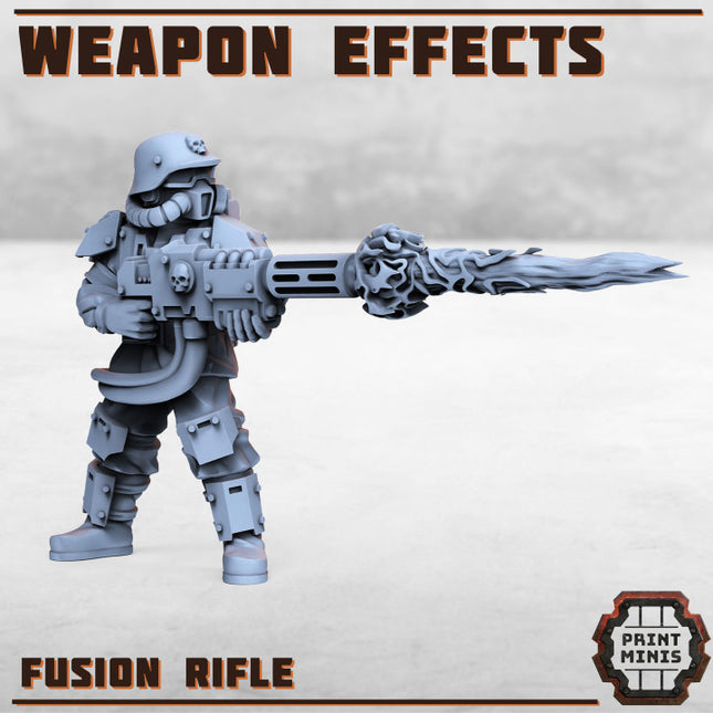 Fusion Gun Troops x2