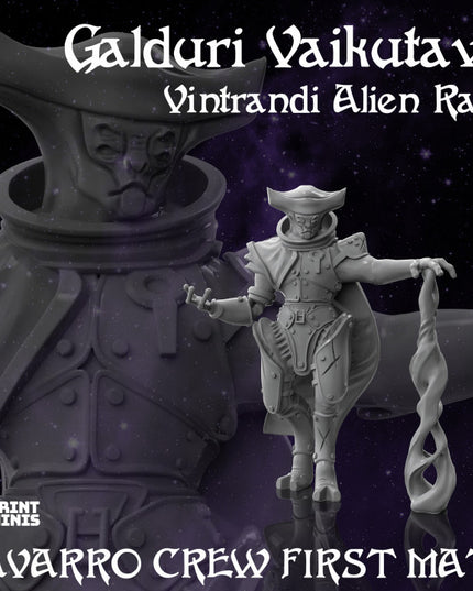 Captain Navarro Crew Pack - Space Pirates Collection