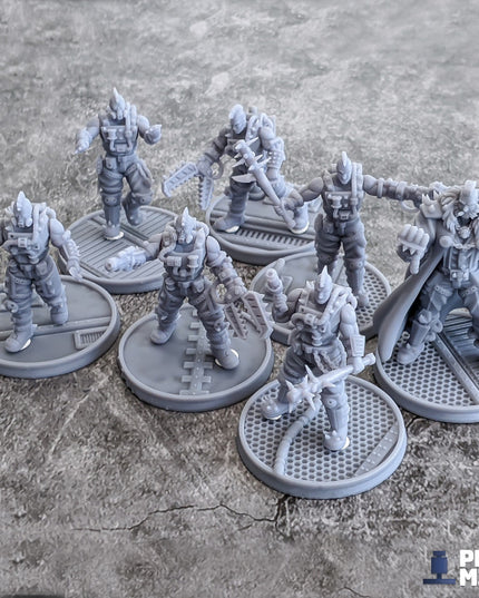Iron Spikes Gang (modular) - The Ironside Docks Collection