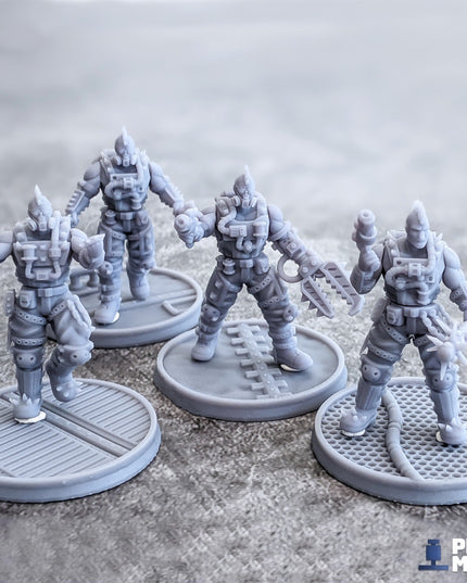 Iron Spikes Gang (modular) - The Ironside Docks Collection