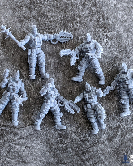 Iron Spikes Gang (modular) - The Ironside Docks Collection