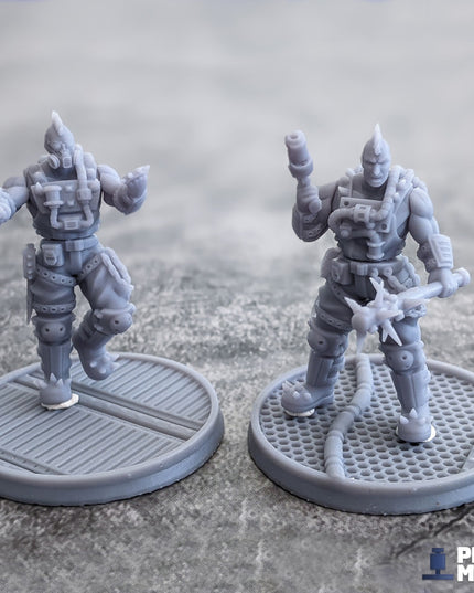 Iron Spikes Gang (modular) - The Ironside Docks Collection