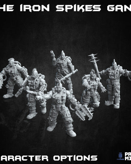 Iron Spikes Gang (modular) - The Ironside Docks Collection