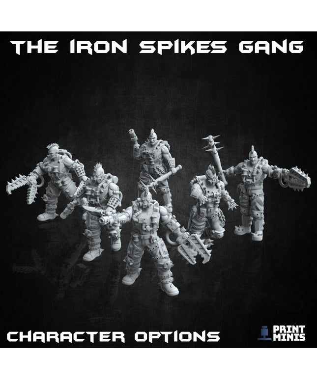 Iron Spikes Gang (modular) - The Ironside Docks Collection