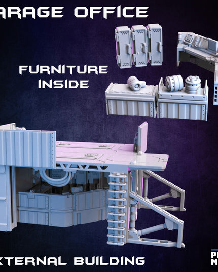Express Garage Scenery Kit - Raid in Zadorn Collection