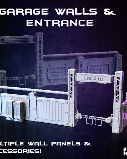 Express Garage Scenery Kit - Raid in Zadorn Collection