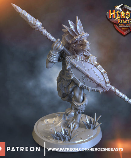 Gnoll mercenary warrior 3 - zulu