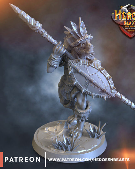 Gnoll mercenary warrior 3 - zulu