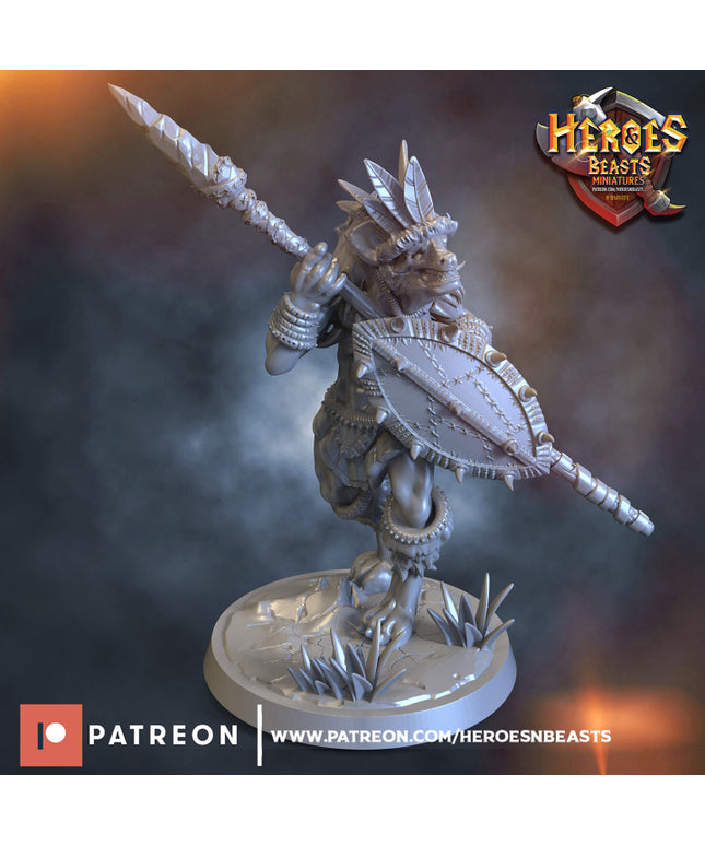 Gnoll mercenary warrior 3 - zulu