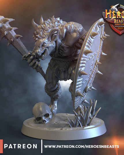 Gnoll mercenary warrior 1