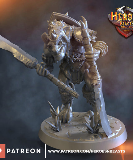 Gnoll mercenary warrior 5 - the brut