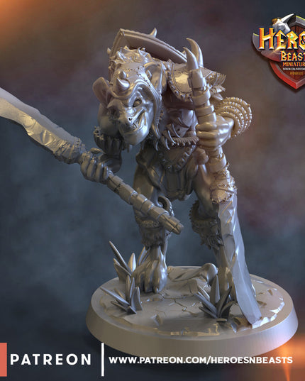 Gnoll mercenary warrior 5 - the brut