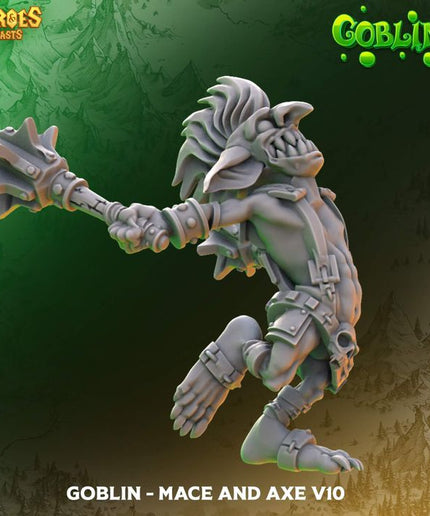 goblin - mace and axe v10