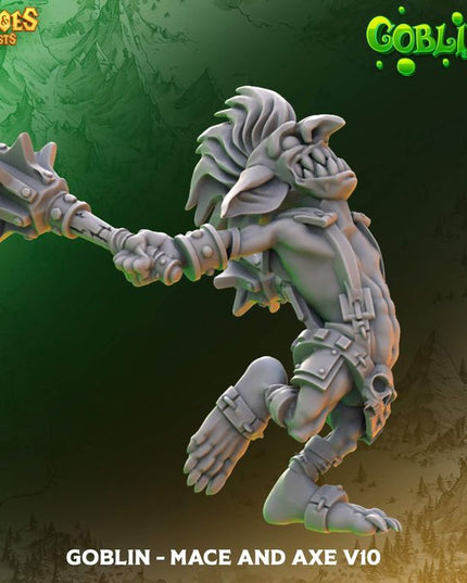 goblin - mace and axe v10