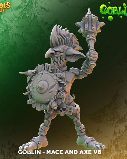 goblin - mace and axe v8