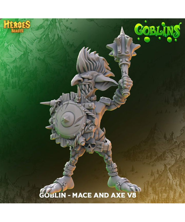 goblin - mace and axe v8