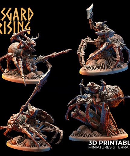 GOBLIN: Goblin Riders on Spiders