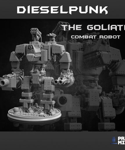 Goliath Combat Robot - Dieselpunk Collection