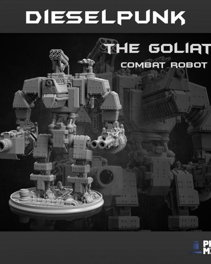 Goliath Combat Robot - Dieselpunk Collection