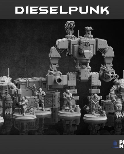 Goliath Combat Robot - Dieselpunk Collection