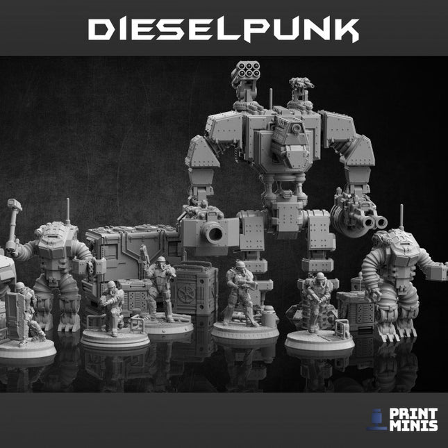 Goliath Combat Robot - Dieselpunk Collection