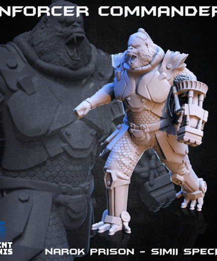 Enforcer Commander - Simii Species - Narok Prison Collection