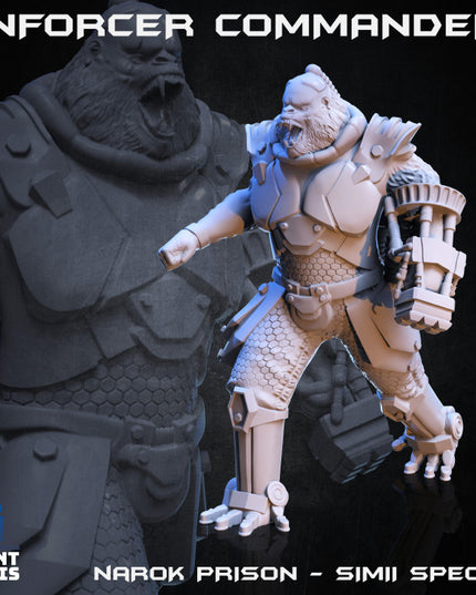 Enforcer Commander - Simii Species - Narok Prison Collection